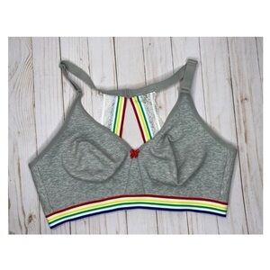 Cacique Unlined Full Coverage No Wire Bra Sz 42DD Like New